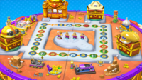 A screenshot of Mario Party 10s Wario Board