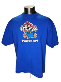 the mario power up t-shirt