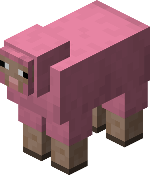 File:Minecraft Sheep Pink.png