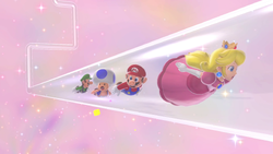 Thumbnail for "Sprixie Kingdom" from Super Mario 3D World + Bowser's Fury used for Nintendo Music