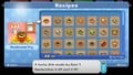 The complete recipes menu