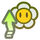 Small icon for the FP Regen status condition in Paper Mario: The Thousand-Year Door (Nintendo Switch)