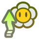 Small icon for the FP Regen status condition in Paper Mario: The Thousand-Year Door (Nintendo Switch)