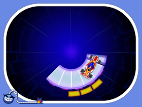 The microgame Road Work from WarioWare Gold