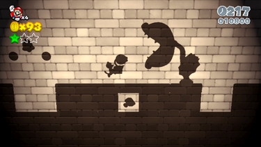 Screenshot of Super Mario 3D World.