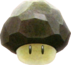 Artwork of a Rock Mushroom from Super Mario Galaxy 2.