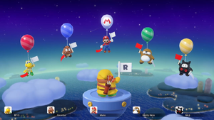 Mario's Three-peat