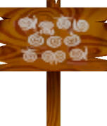 Sign - Super Mario Wiki, the Mario encyclopedia