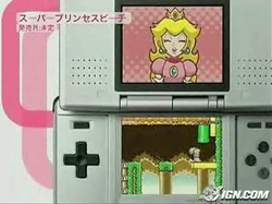 Early footage of Super Princess Peach