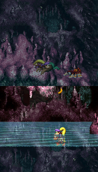 For List of Donkey Kong Country 3: Dixie Kong's Double Trouble! glitches. The Squitter Water bug.