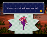 Vivian is Mario's new (and only) party member.