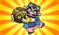 Wario stealing the pot