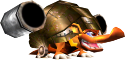 Army Dillo, from Donkey Kong 64 (in-game)