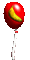 A red Banana Balloon from Donkey Kong 64.