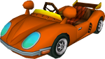 The model for Donkey Kong's Honeycoupe from Mario Kart Wii