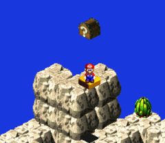 Second Treasure in Land's End of Super Mario RPG: Legend of the Seven Stars.