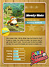 Level 1 Monty Mole card from the Mario Super Sluggers card game