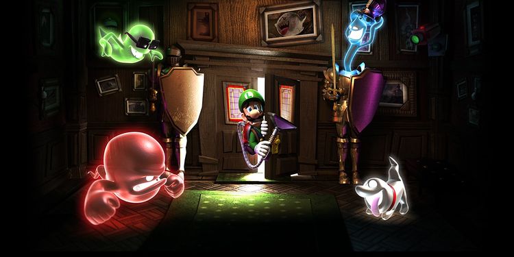 Picture shown with the first question in Are you ready to hunt some ghosts? Luigi Trivia Quiz