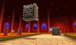GBA Bowser Castle 1 in Mario Kart 7