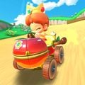 Baby Daisy in the Apple Kart