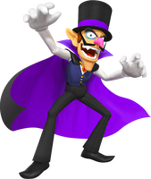 Waluigi (Vampire) from Mario Kart Tour