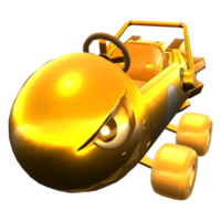 Gold Bullet Blaster from Mario Kart Tour