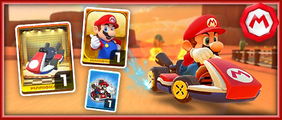 The Red Standard 8 Pack from the 2020 Mario vs. Luigi Tour in Mario Kart Tour