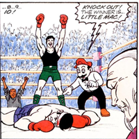 Screencap of the Nintendo Comics System mini-comic "Outsiders".
