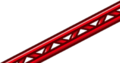 An upward-sloping Red Girder