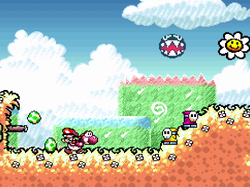 The image for "Flower Field BGM" from Super Mario World 2: Yoshi's Island on Nintendo Music.
