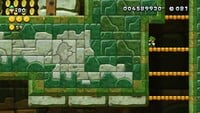 Luigi sighting in Stonecrush Tower from New Super Luigi U