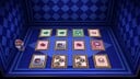 A typical layout of cards