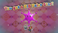 The purple Big Paint Star is collected