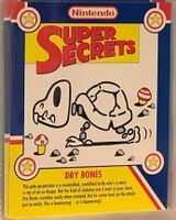 Dry Bones' Nintendo Super Secrets card.
