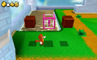 A beta Warp Box, from Super Mario 3D Land.