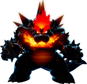 Art of Fury Bowser from Super Mario 3D World + Bowser's Fury