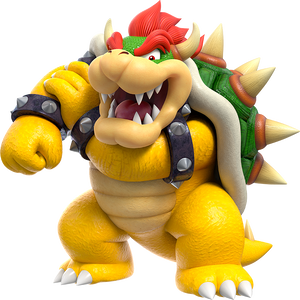 Artwork of Bowser in Super Mario Bros. Wonder.