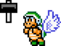 Hammer Bro. with Wings (Super Mario World style)