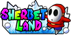 The logo for Sherbet Land, from Mario Kart Double Dash!!.