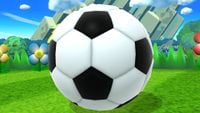 A Soccer Ball in Super Smash Bros. for Wii U