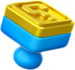 Artwork of a Stamp from Super Mario 3D World