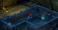 Mario in the second, or lower, section of the Sunken Ship, as seen in the Nintendo Switch remake