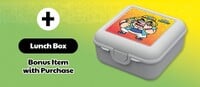 Promotional image for a WarioWare: Move It! lunch box available for pre-ordering the game from the European My Nintendo Store
