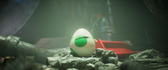 Yoshi's Egg cracking in the post-credits scene of The Super Mario Bros. Movie.