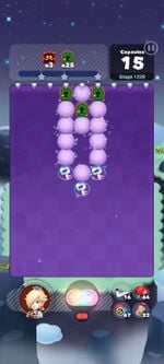 Stage 1229 from Dr. Mario World