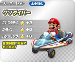 Geso Diver from Mario Kart Arcade GP DX