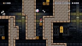 Ghost House in Super Mario Maker