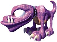 Artwork of a Krimp from Donkey Kong Country 3: Dixie Kong's Double Trouble!