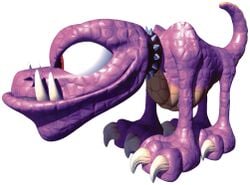 Artwork of a Krimp from Donkey Kong Country 3: Dixie Kong's Double Trouble!