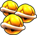 Triple Gold Shells